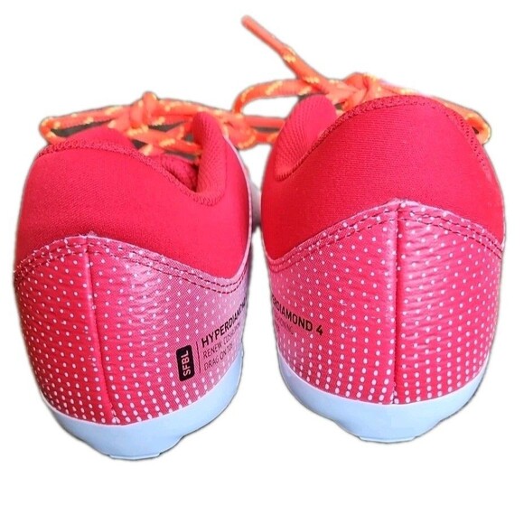 New Nike Women's Hyperdiamond 4 Pro Metal Fastpitch Softball Cleats Sz 8 - Picture 3 of 8